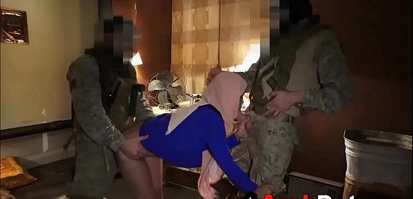  Arab Working Girl Fucked By Soldiers On Tour of Duty